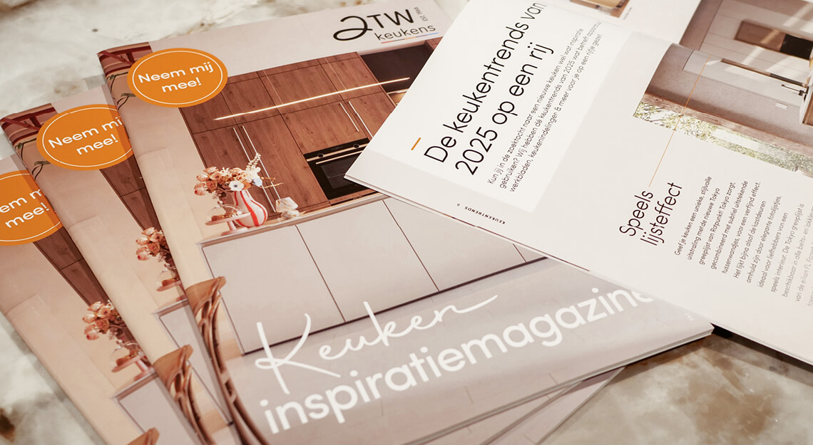 Keuken inspiratiemagazine JTW keukens